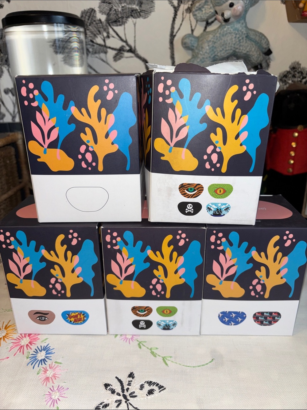 NIB contain See Worthy Adventure Eye Patches for Adults or Kids by Worthy B